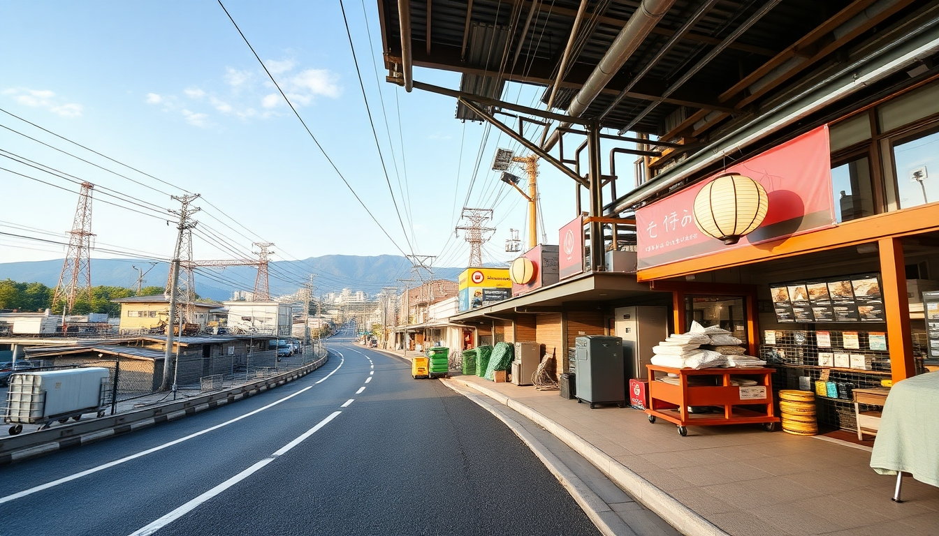 自動運転が変える未来の街並みのイメージ
