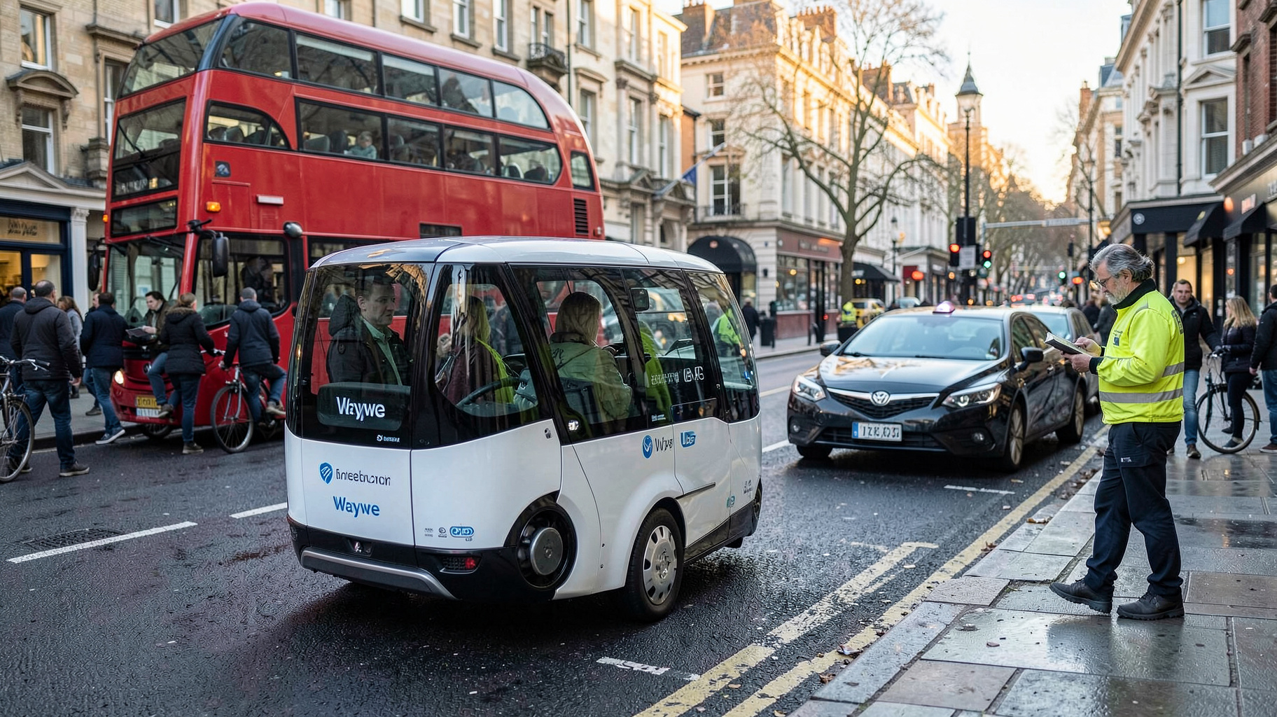 UberとWayveのロンドン進出で変わるロボタクシーの実用化
